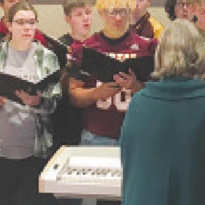 Choir Preps for Big Trip