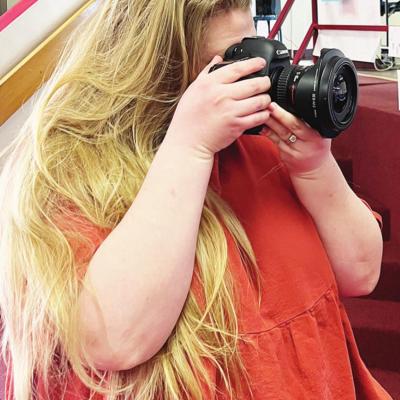 Maci Stover earns school communications award