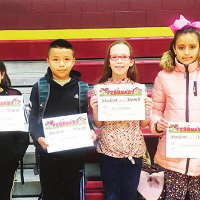 Fourth-graders named top students