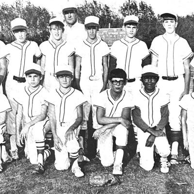 Clinton Midgets O.K. Kids team suffered only one loss this season in the semi-finals of the state tournament. The Midgets fashioned a 24-1 record, tops among teams in the city. From left, front row, were Rodney Hulin, Allen Rock, Chris Harrelson, Garry Dowdell, Charlie Welbourne and Alvin Lau. Back row, from left, were Paul Ravencraft, Timmy Ruyle, Roy Ringo, Todd Bryant, Mark Sawatzky, Robin Patterson and Steve Cookerly. In back standing was coach Carrol Hoffman. Not pictured was coach Bill Dowdell, Ricky White, Johnny Roush and Alan Hoffman. CLINTON’S HISTORY 10, 20, 30 AND 50 YEARS AGO