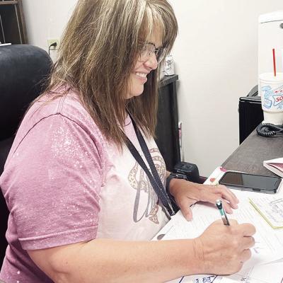 Haggard loves school setting, working with staff, students