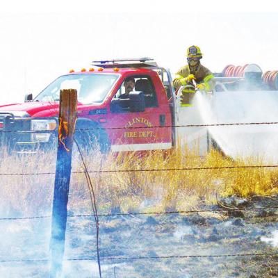 CFD responds to grass fire