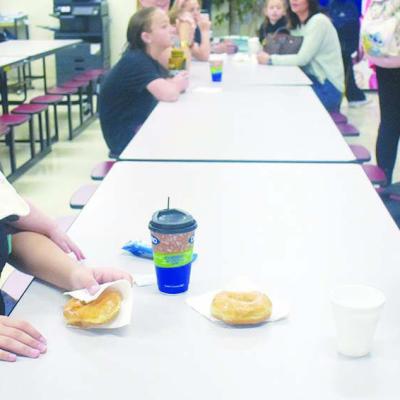 Sweet trio, divine doughnuts