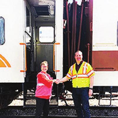 Judy Petry and Eric Dilbeck Last passenger train will soon leave Clinton