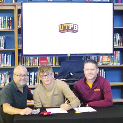 West signs with UTPB cross country