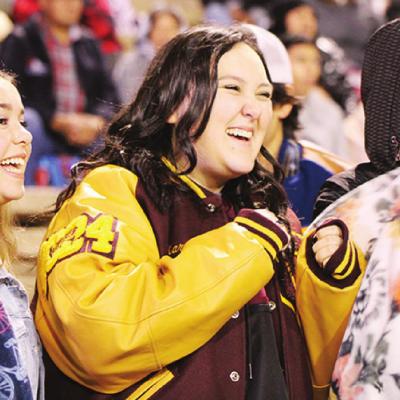 Showing school spirit