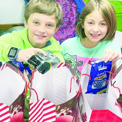 Giving holiday cheer