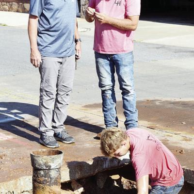 Water valve repair made