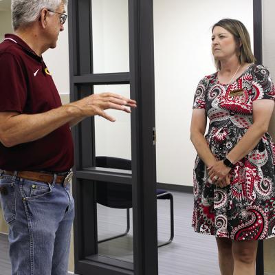 Educators tour Nance’s new addition