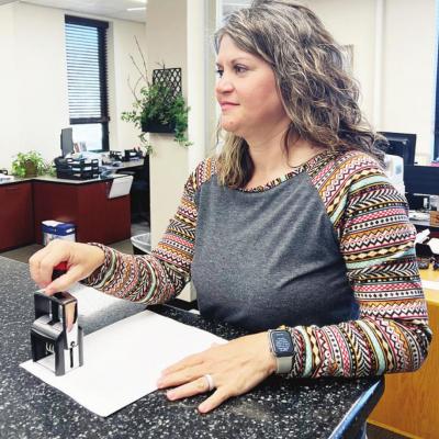 Hunter keeps records for district court