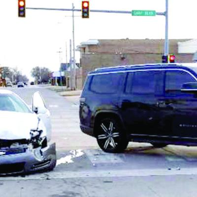 Monday afternoon crash