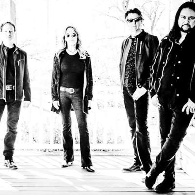 Incendio band members from left, Jim Stubblefield, Liza Carbe, Timothy Curle and Jean Pierre Durand. CDN | Courtesy photo Cultures combine for Levitt AMP