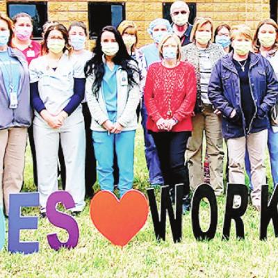 Clinton values local healthcare providers