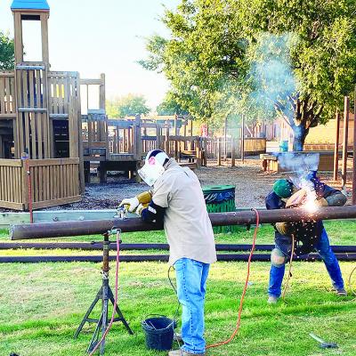 Park project getting ready for workdays