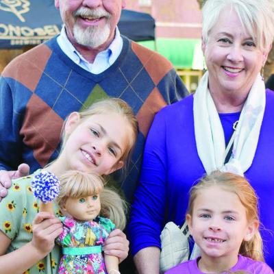 Family joins festivities