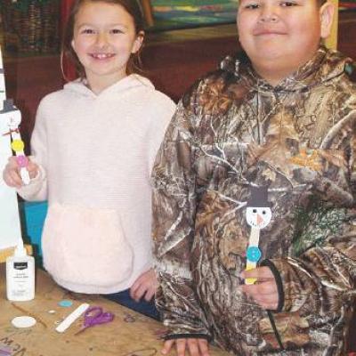 CDN |Courtesy Photo Frosty crafts