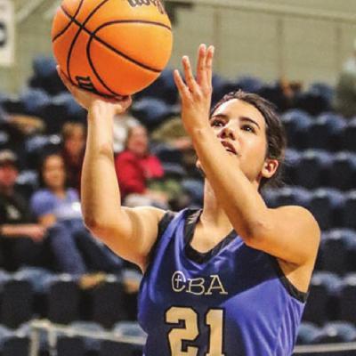 Corn Bible Academy’s Marcella Miller scored nine points in the Lady Crusaders’ win over Geary Saturday. CDN | Adam Ewing CBA Lady Crusaders avenge loss to Geary