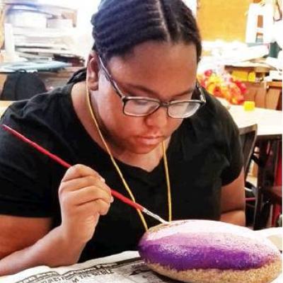 Young artists learn creativity, discipline in advanced art classes