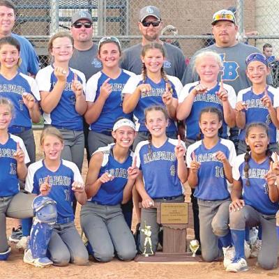 Lady Indians win 12U state title