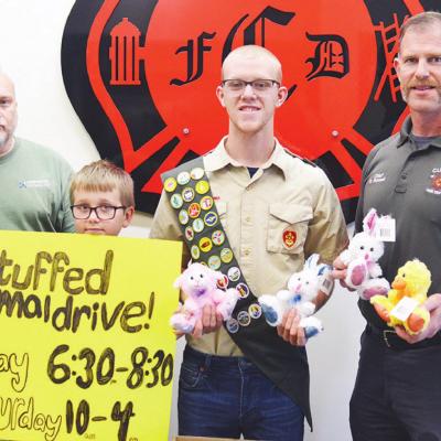 Corbridge organizes Eagle Scout project