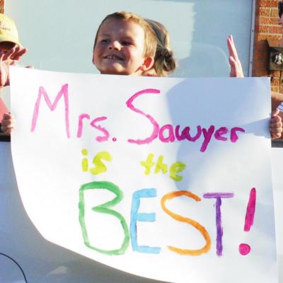 Teacher gets a shout-out Teacher gets a shout-out