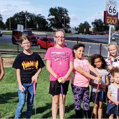 Girl Scouts enjoy warm weather