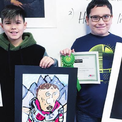 Artists earn honorable mention