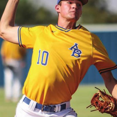 Brett Griffith earned the win for Arapaho-Butler Thursday. The senior pitched two innings, scattering one hit and striking out three. CDN | Adam Ewing No. 11 Arapaho-Butler