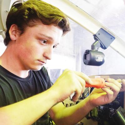 Aircraft interior work