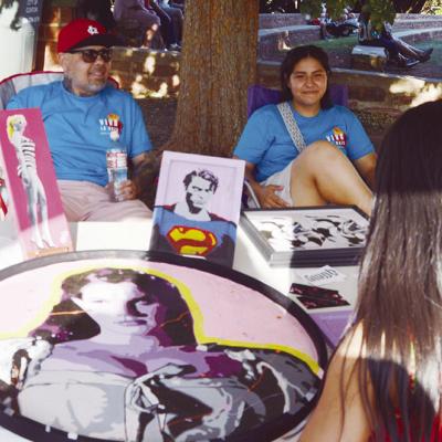 CDN | Hope King Showing off wares