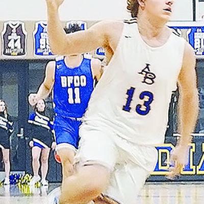 Arapaho-Butler’s Clint Powell drives to the hoop in a home game last year against Burns Flat-Dill City. CDN | Sam Goodwyn Arapaho-Butler prepares for new basketball season
