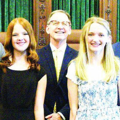 Two from Clinton excel in contest