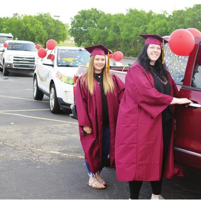 Seniors parade on Clinton streets
