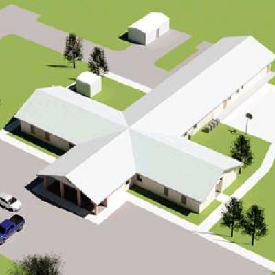 An architect’s rendering of the GHMTC when the expansion is completed. Article Image Alt Text