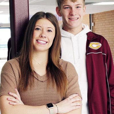 Cadence Sawatzky and Parker Adams Cadence Sawatzky and Parker Adams