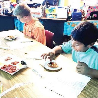 CDN | Courtesy Photo Pizza creations teach biology