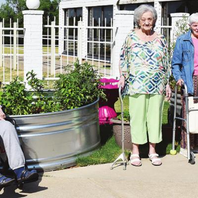 Residents at Homestead