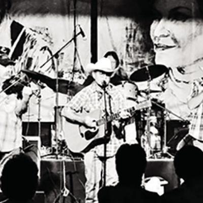 Members of Bob Wiles and Cowboy Jones from left: Anthony Pierce, Dana Hazzard, Bob Wiles, Rick Gomez (partially hidden), John Williams, Steve Huhn, Kurt Nielsen and Jeff Overbeck. CDN | Courtesy photo Bob Wiles and Cowboy Jones to take to amphitheater stage Friday
