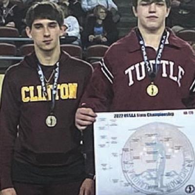 Trey Bennett finished second to Tuttle’s Tucker Waitman in the 170-lb finals. CDN | Courtesy photo Bennett second at 170