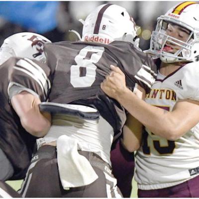 Fighting through a double team