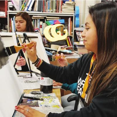 Blank canvas no more