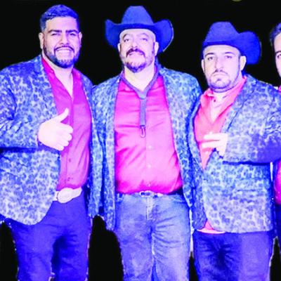 From left, Alberto Flores Jr., Adrian Rivera, Alberto Flores Sr., Francisco Carrera, and Rodolfo Garcia with the group Tamborazo Korralejo set to headline the Levitt AMP Clinton Music Series concert Friday at the R.A “Dick” Lloyd Amphitheatre in McLai