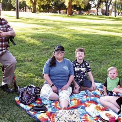 CDN | Nydia Campbell Relaxing in park