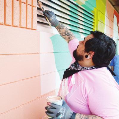 Pool readies to open with fresh new curb appeal