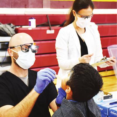 Kids have big smiles for dentists