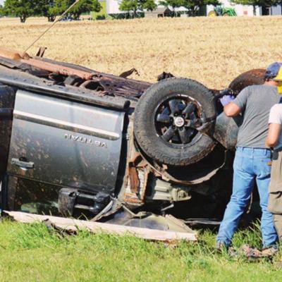 Wreck involves six people, four children