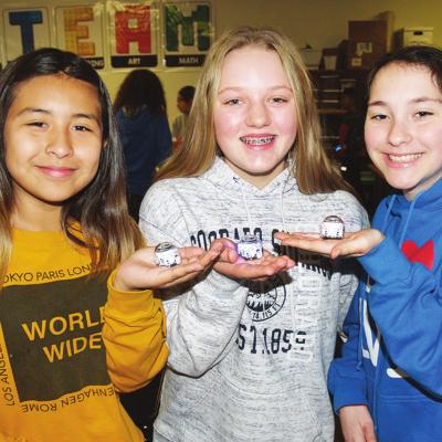 Math, robots make school