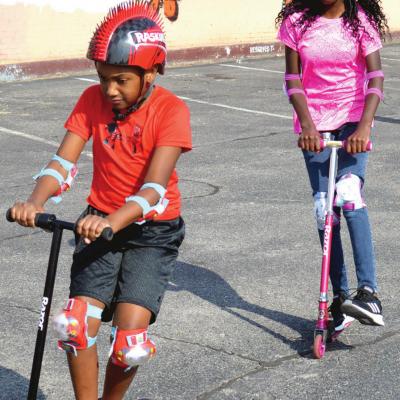 Zooming around town Zooming around town