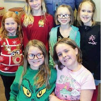 CDN | Courtesy Photo Girls get grand tour