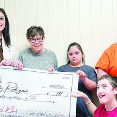 Handing out grants Handing out grants